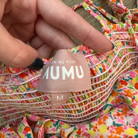 Show me your mumu maxi tie floral dress - Picture 2 of 2